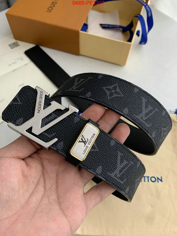 Belts-LV,replica aaaaa designer , ID: PE1317,$: 65USD