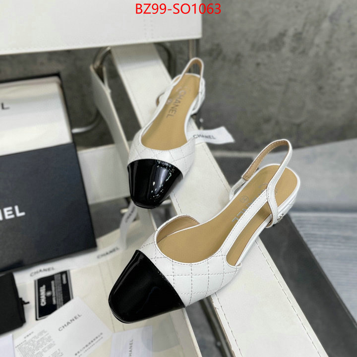 Women Shoes-Chanel,perfect quality designer replica , ID: SO1063,$: 99USD