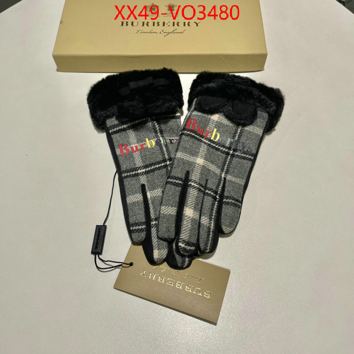 Gloves-Burberry,top perfect fake , ID: VO3480,$: 49USD