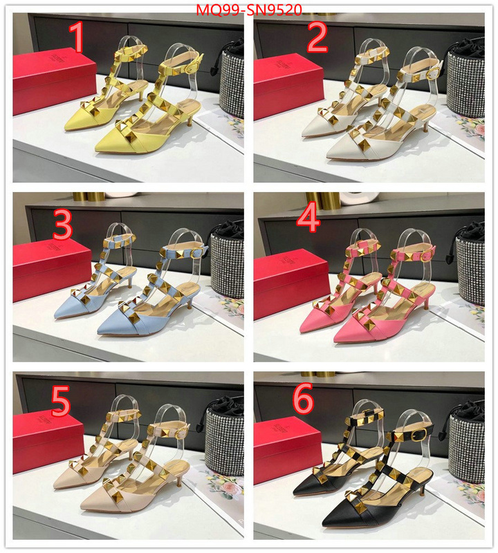 Women Shoes-Valentino,1:1 replica wholesale , ID: SN9520,$: 99USD