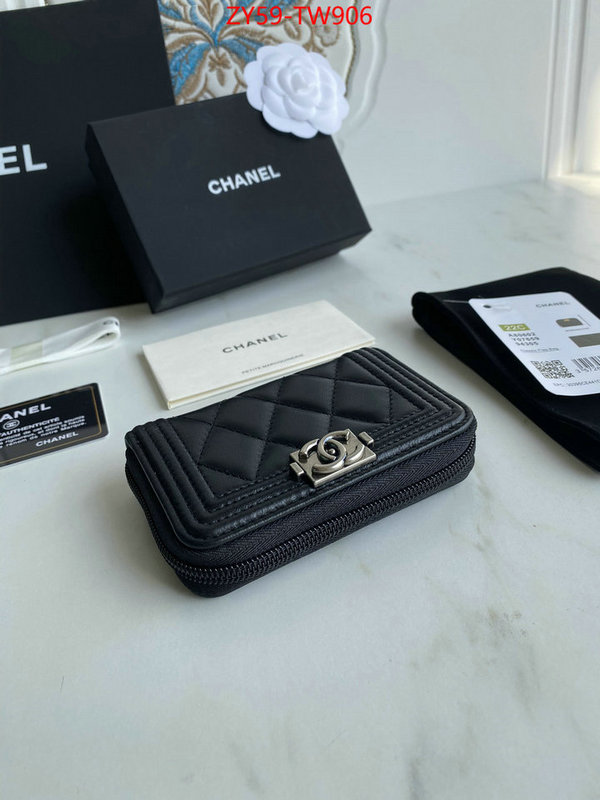 Chanel Bags(TOP)-Wallet-,ID: TW906,$: 59USD