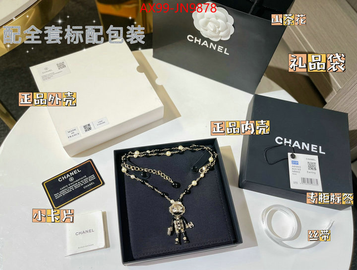 Jewelry-Chanel,luxury shop , ID: JN9878,$: 99USD