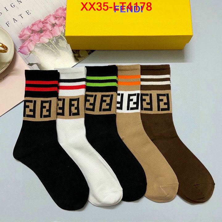 Sock-Fendi,aaaaa , ID: LT4178,$: 35USD