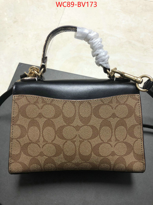 Coach Bags(4A)-Handbag-,1:1 replica wholesale ,ID: BV173,$: 89USD