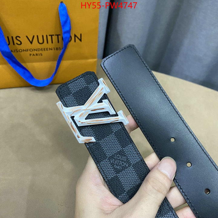 Belts-LV,luxury cheap , ID: PW4747,$: 55USD