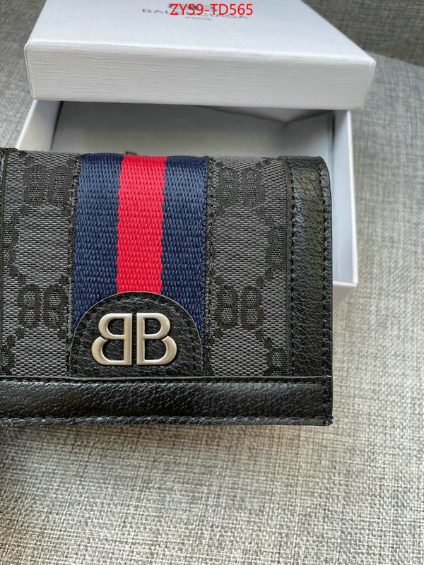 Balenciaga Bags(4A)-Wallet,perfect quality designer replica ,ID: TD565,$: 59USD