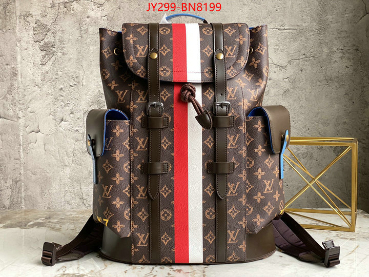 LV Bags(TOP)-Backpack-,ID: BN8199,$: 299USD