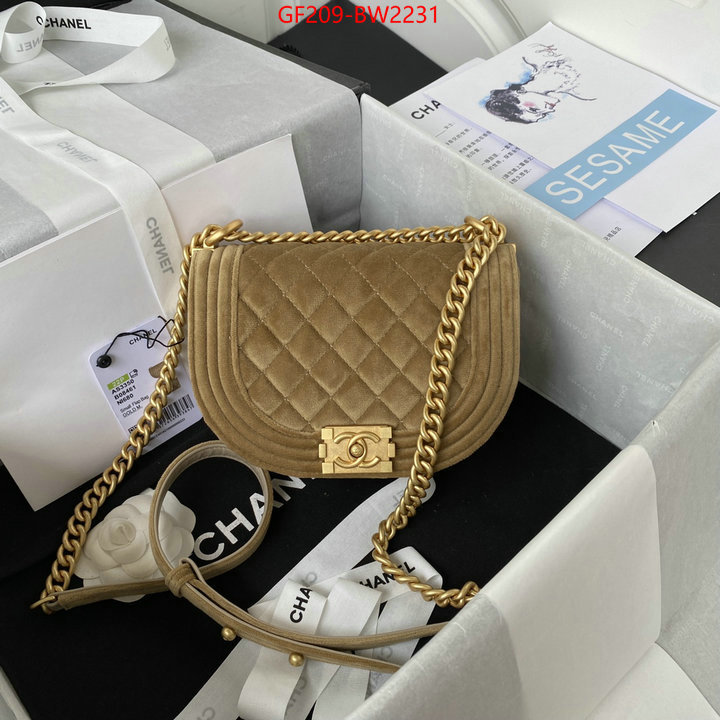 Chanel Bags(TOP)-Diagonal-,ID: BW2231,$: 209USD