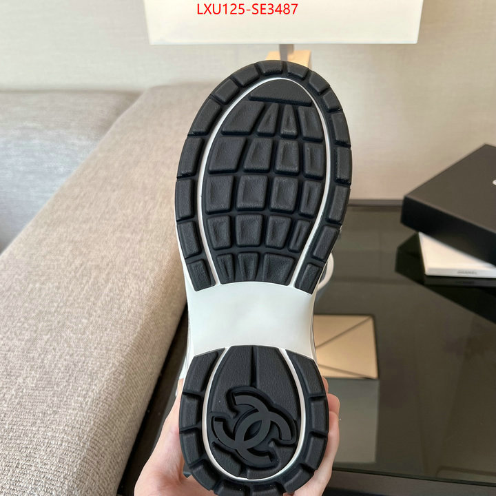 Women Shoes-Chanel,replica sale online , ID: SE3487,$: 125USD