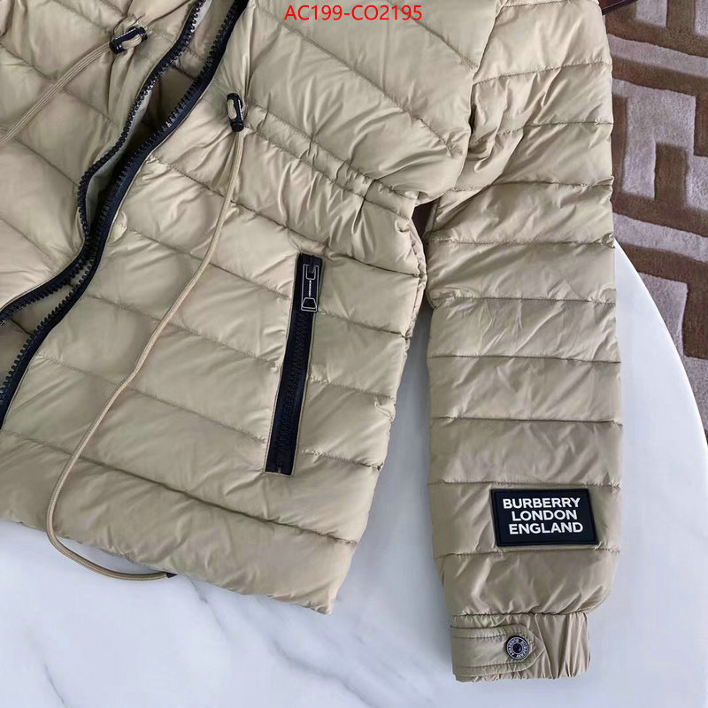 Down jacket Women-Burberry,replica online , ID: CO2195,$: 199USD