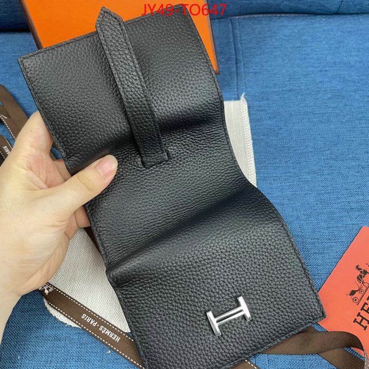 Hermes Bags(4A)-Wallet-,replica 1:1 high quality ,ID: TO647,$: 49USD