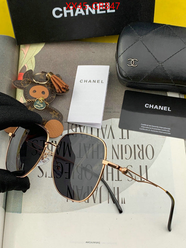 Glasses-Chanel,designer 7 star replica , ID: GR847,$: 45USD