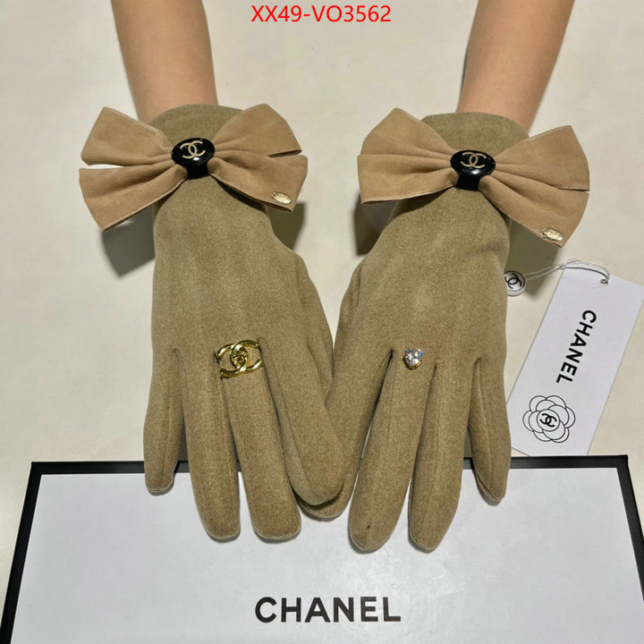 Gloves-Chanel,wholesale sale , ID: VO3562,$: 49USD