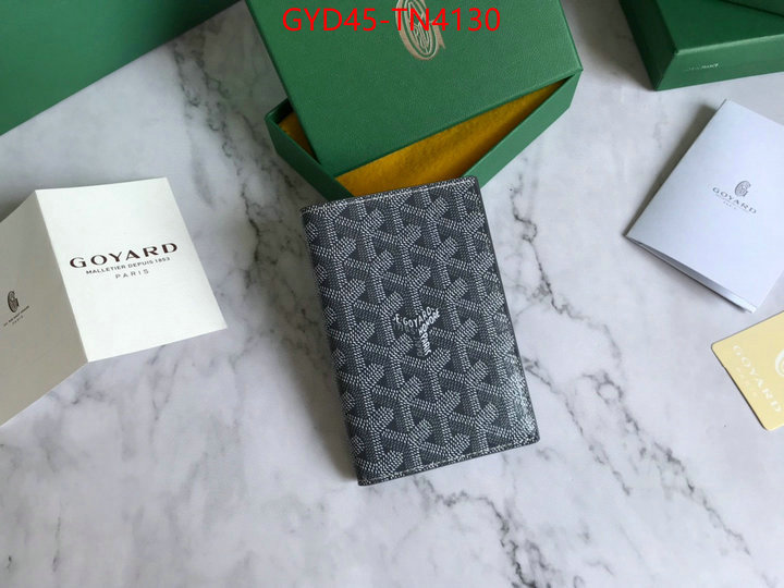 Goyard Bags(4A)-Wallet,wholesale replica ,ID: TN4130,$: 45USD