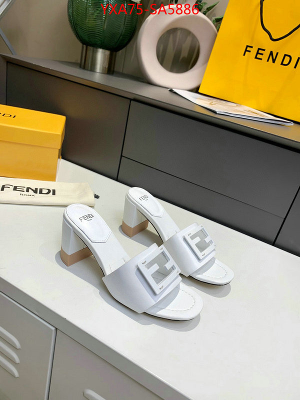 Women Shoes-Fendi,where should i buy to receive , ID: SA5886,$: 75USD