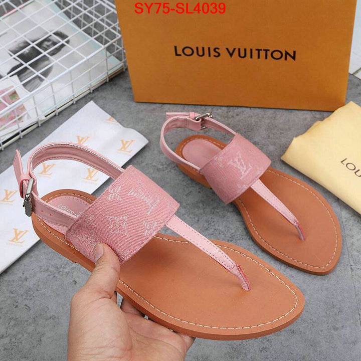 Women Shoes-LV,aaaaa replica , ID: SL4039,$: 75USD