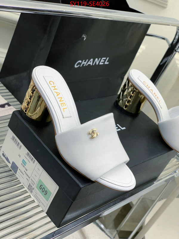 Women Shoes-Chanel,wholesale imitation designer replicas , ID: SE4026,$: 119USD