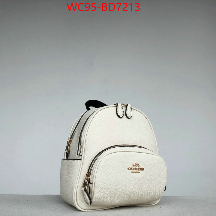 Coach Bags(4A)-Backpack-,top designer replica ,ID: BD7213,$: 95USD