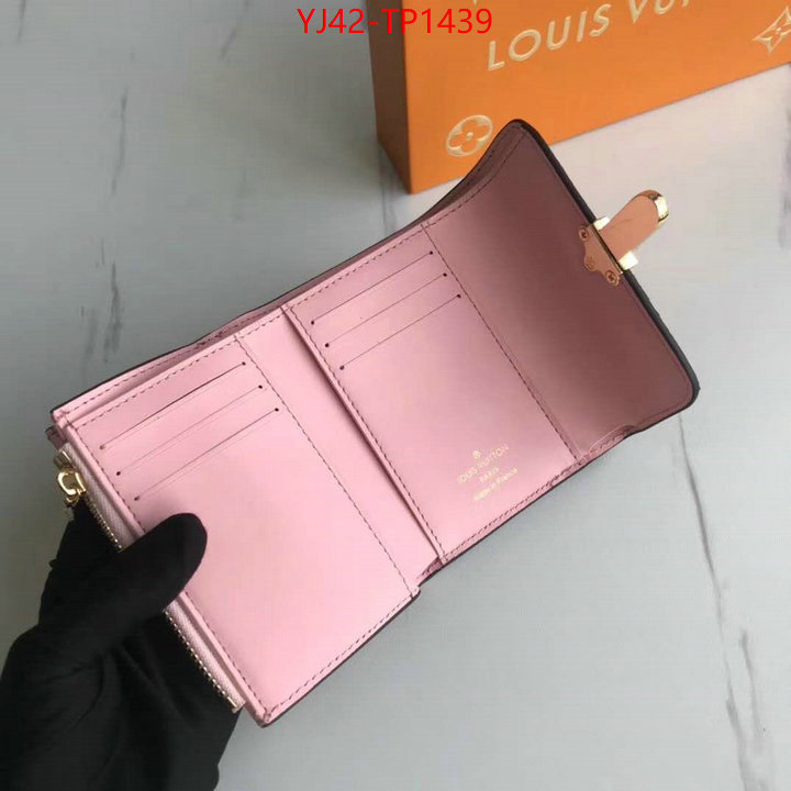 LV Bags(4A)-Wallet,ID: TP1439,$: 42USD