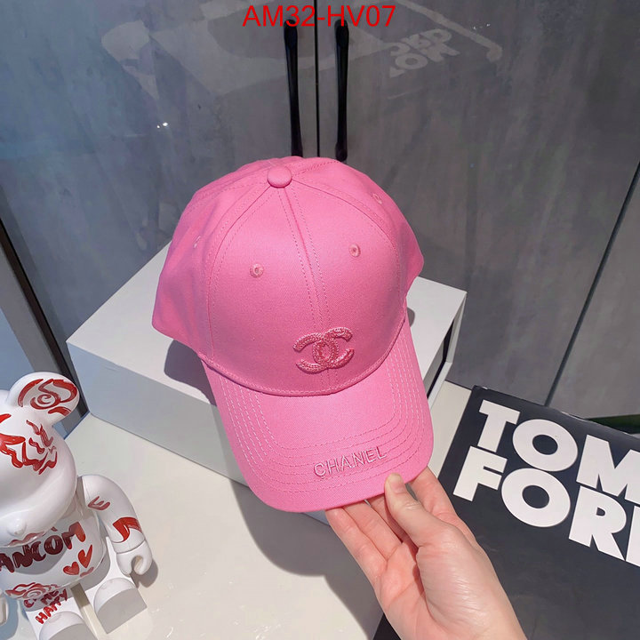 Cap (Hat)-Chanel,replica every designer , ID: HV07,$: 32USD