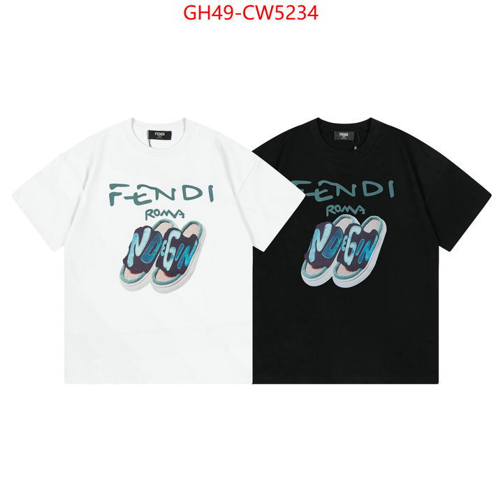 Clothing-Fendi,what is top quality replica , ID: CW5234,$: 49USD