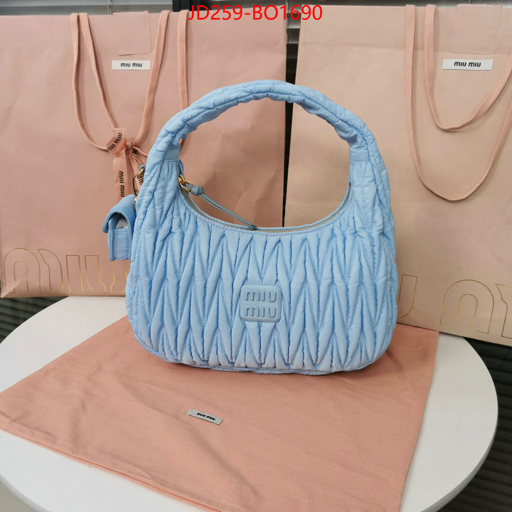 Miu Miu Bags(TOP)-Handbag-,sellers online ,ID: BO1690,$: 259USD