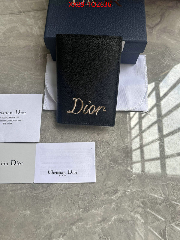 Dior Bags(TOP)-Wallet-,ID: TO2636,$: 89USD