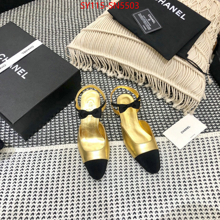 Women Shoes-Chanel,the quality replica , ID: SN5503,$: 115USD