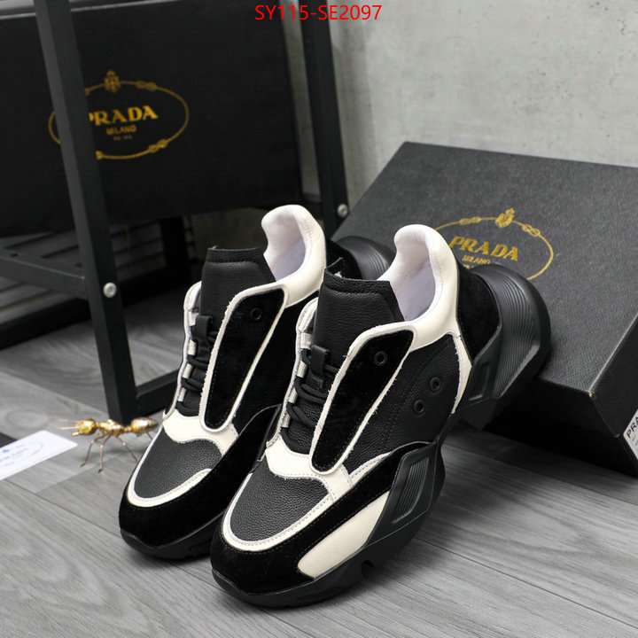 Men Shoes-Prada,where could you find a great quality designer , ID: SE2097,$: 115USD