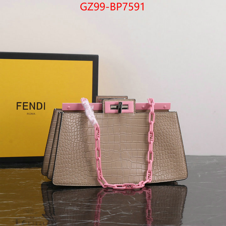 Fendi Bags(4A)-Handbag-,the most popular ,ID: BP7591,$: 99USD