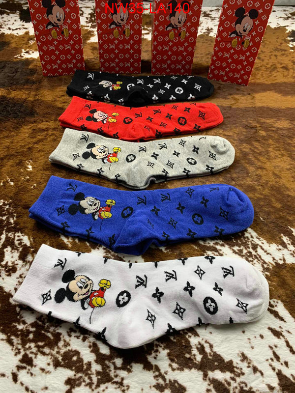 Sock-LV,fashion replica , ID:LA140,$: 35USD