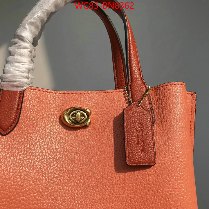 Coach Bags(4A)-Tote-,new ,ID: BN8362,$: 85USD