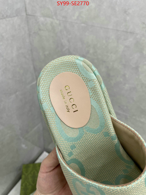 Women Shoes-Gucci,high quality 1:1 replica , ID: SE2770,$: 99USD