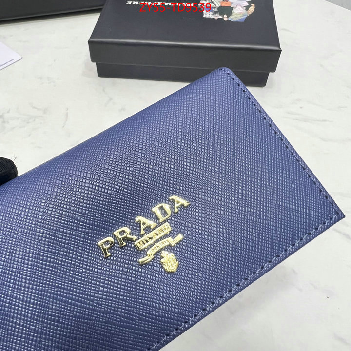 Prada Bags(4A)-Wallet,buy 2023 replica ,ID: TD9539,$: 55USD