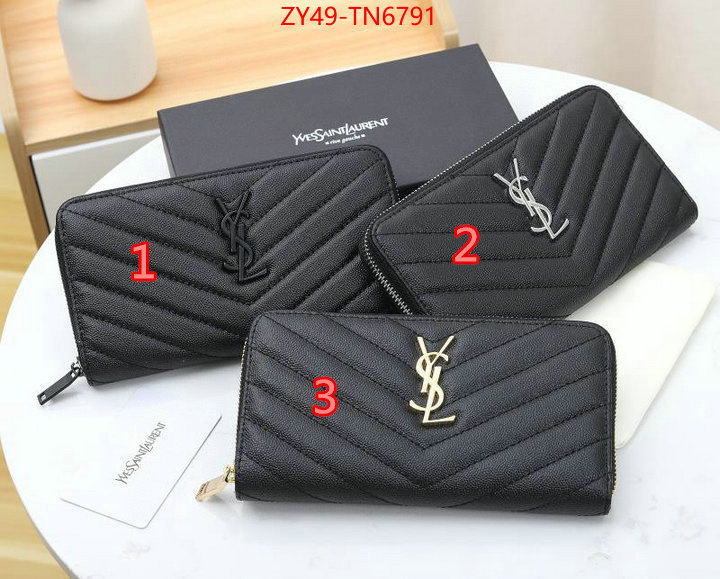 YSL Bag(4A)-Wallet-,ID: TN6791,$: 49USD