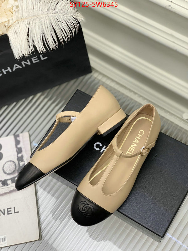 Women Shoes-Chanel,7 star quality designer replica , ID: SW6345,$: 125USD