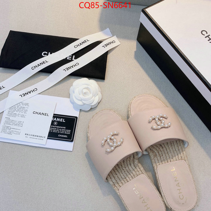 Women Shoes-Chanel,buy best quality replica , ID: SN6641,$: 85USD