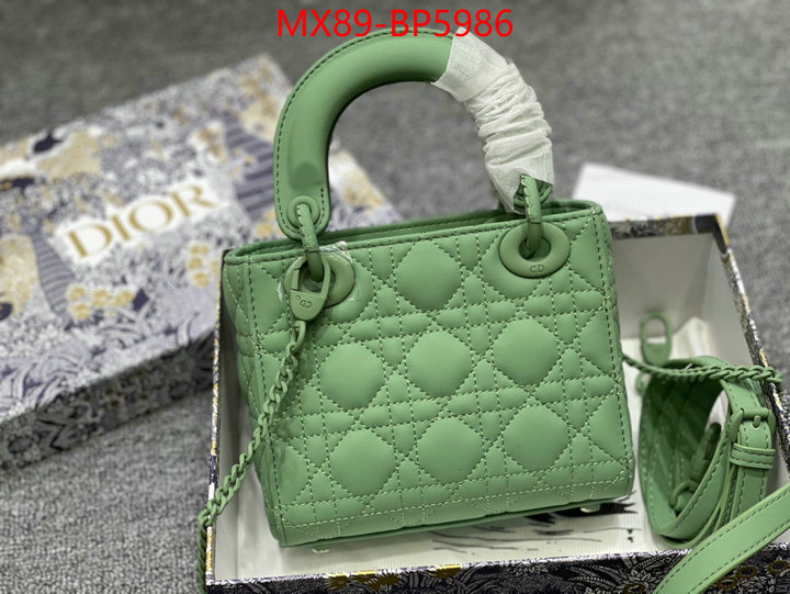 Dior Bags(4A)-Lady-,ID: BP5986,$: 89USD