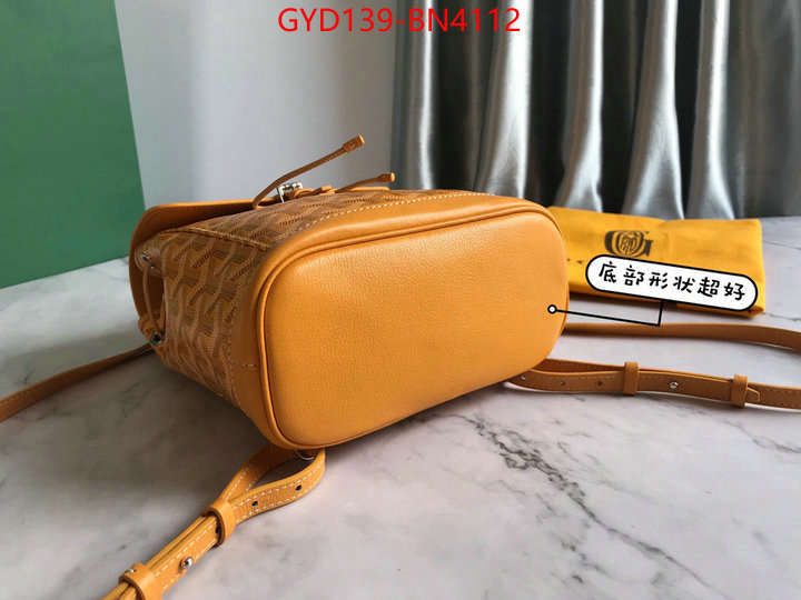 Goyard Bags(4A)-Backpack-,how to start selling replica ,ID: BN4112,$: 139USD