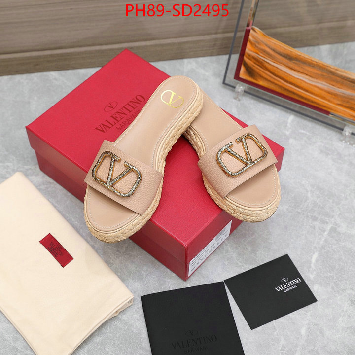 Women Shoes-Valentino,high quality designer replica , ID: SD2495,$: 89USD