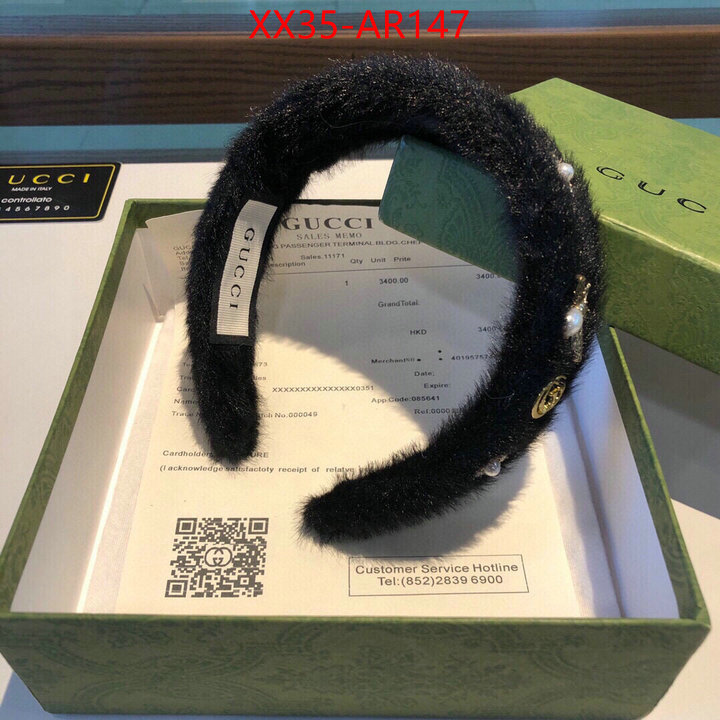 Hair band-Gucci,perfect quality designer replica , ID: AR147,$: 35USD