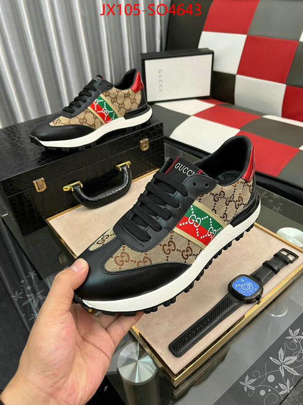 Men Shoes-Gucci,what is a 1:1 replica , ID: SO4643,$: 105USD