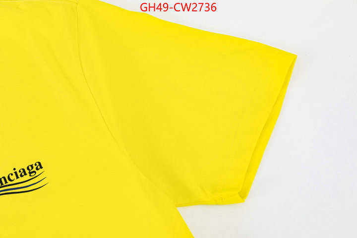 Clothing-Balenciaga,luxury fake , ID: CW2736,$: 49USD