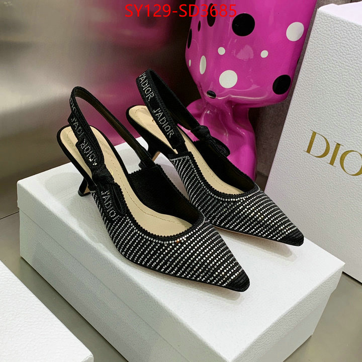 Women Shoes-Dior,replcia cheap , ID: SD3685,$: 129USD