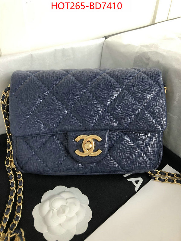 Chanel Bags(TOP)-Diagonal-,ID: BD7410,$: 265USD