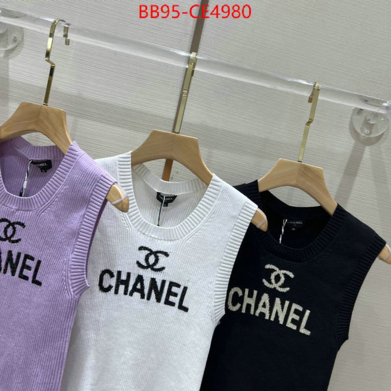 Clothing-Chanel,top quality , ID: CE4980,$: 95USD