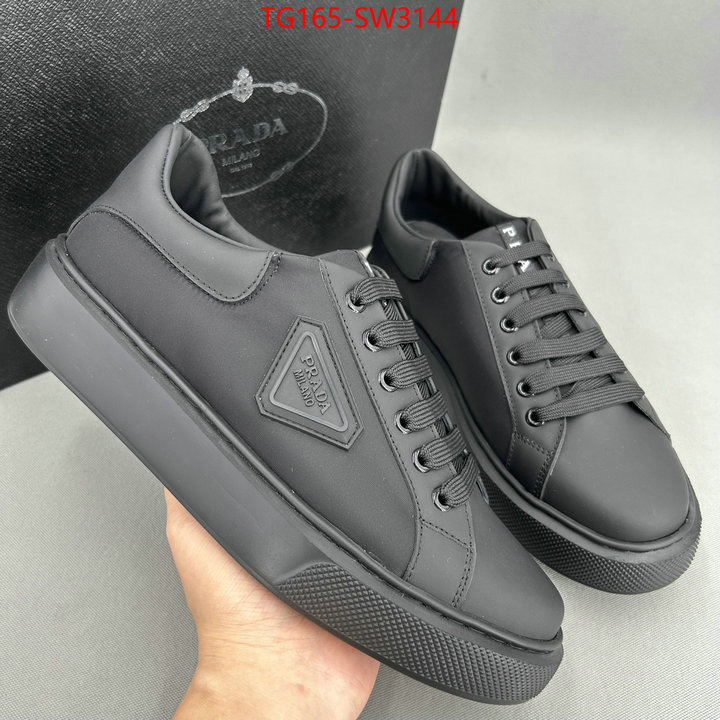 Men Shoes-Prada,replica 2023 perfect luxury , ID: SW3144,$: 165USD