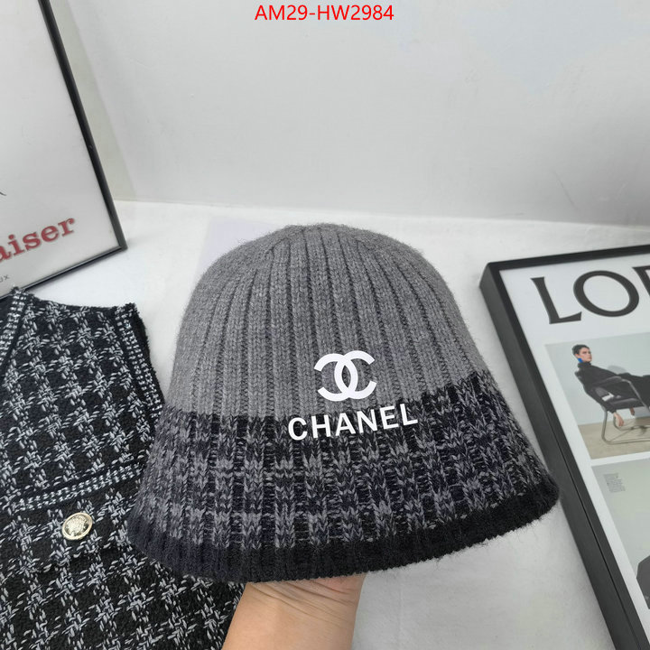 Cap (Hat)-Chanel,what's the best to buy replica , ID: HW2984,$: 29USD