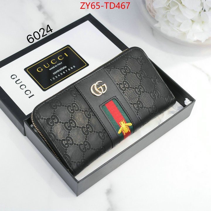 Gucci Bags(4A)-Wallet-,ID: TD467,$: 65USD