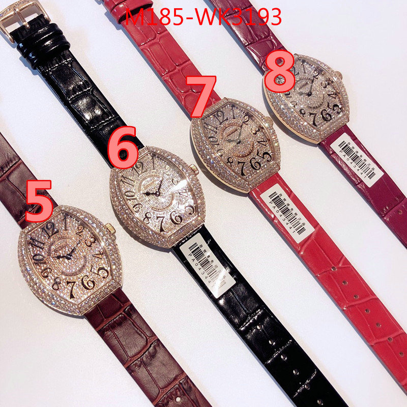 Watch(4A)-Franck Muller,designer 1:1 replica ,ID: WK3193,$:185USD